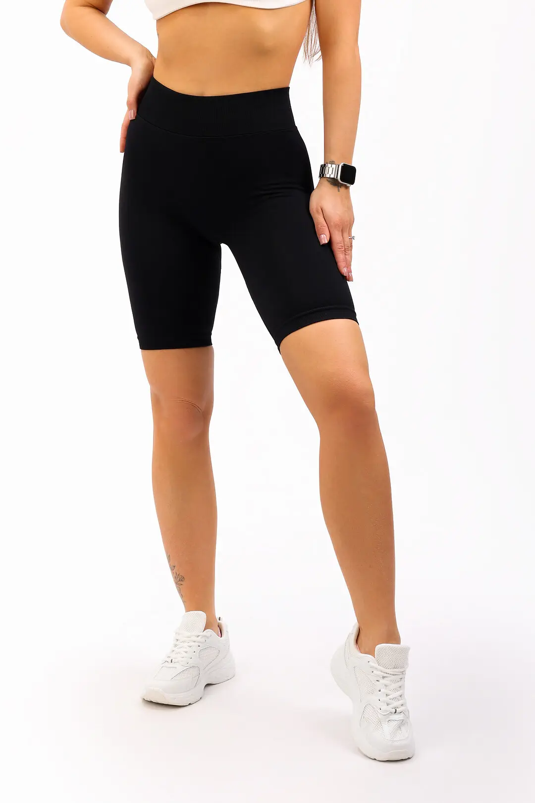 Велошорти жіночі Where Uwear чорні спортивні