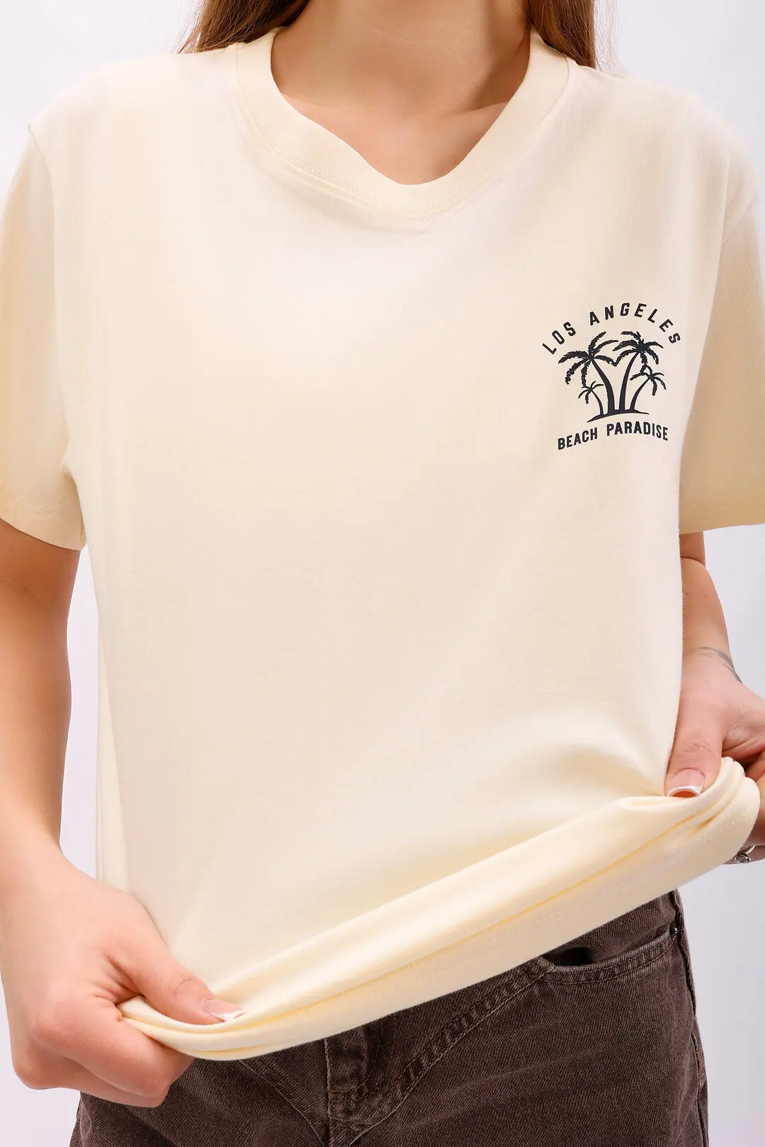 Футболка жіноча Where Uwear жовта