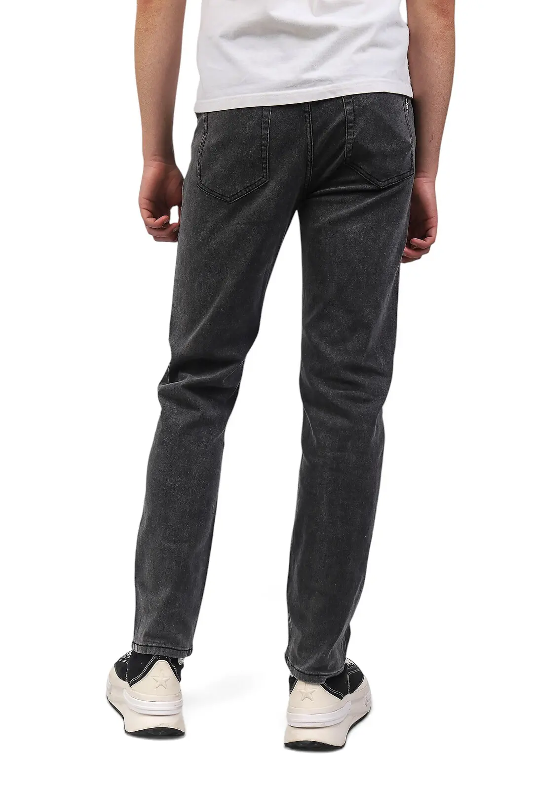 Джинси чоловічі Fashion темно-сірі slim fit