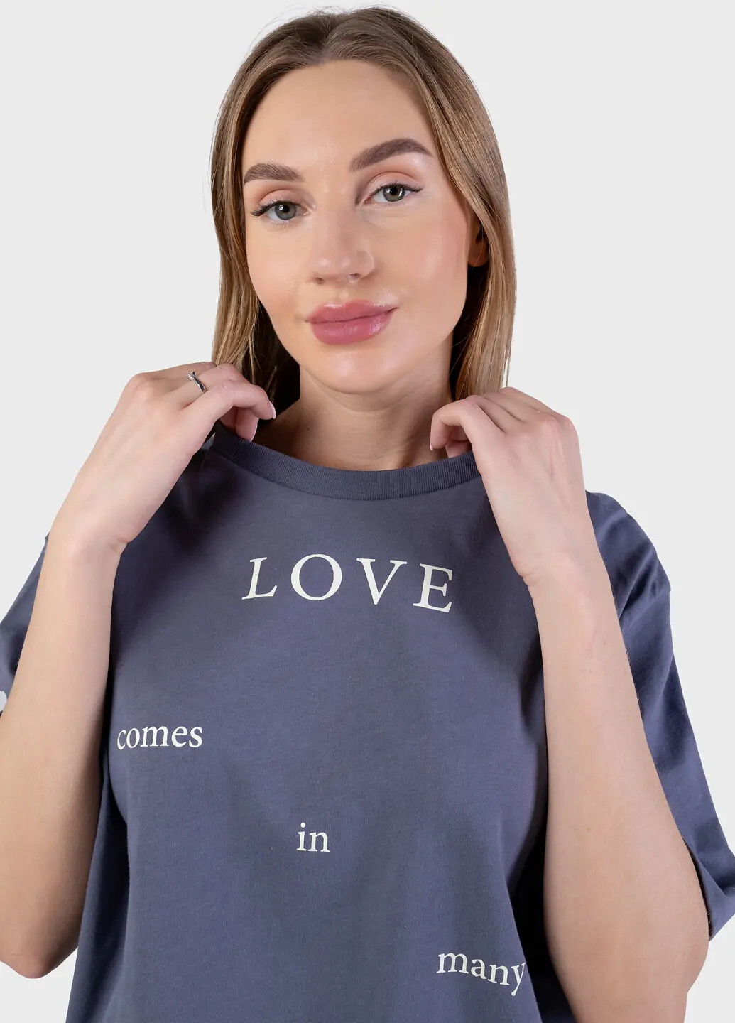 Футболка жіноча Fashion сіра