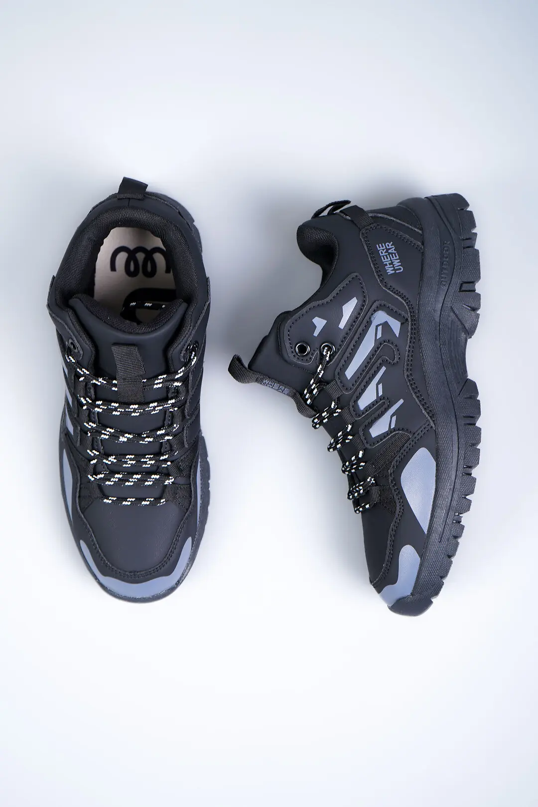 Кросівки жіночі Where Uwear TF-25-24-black чорні