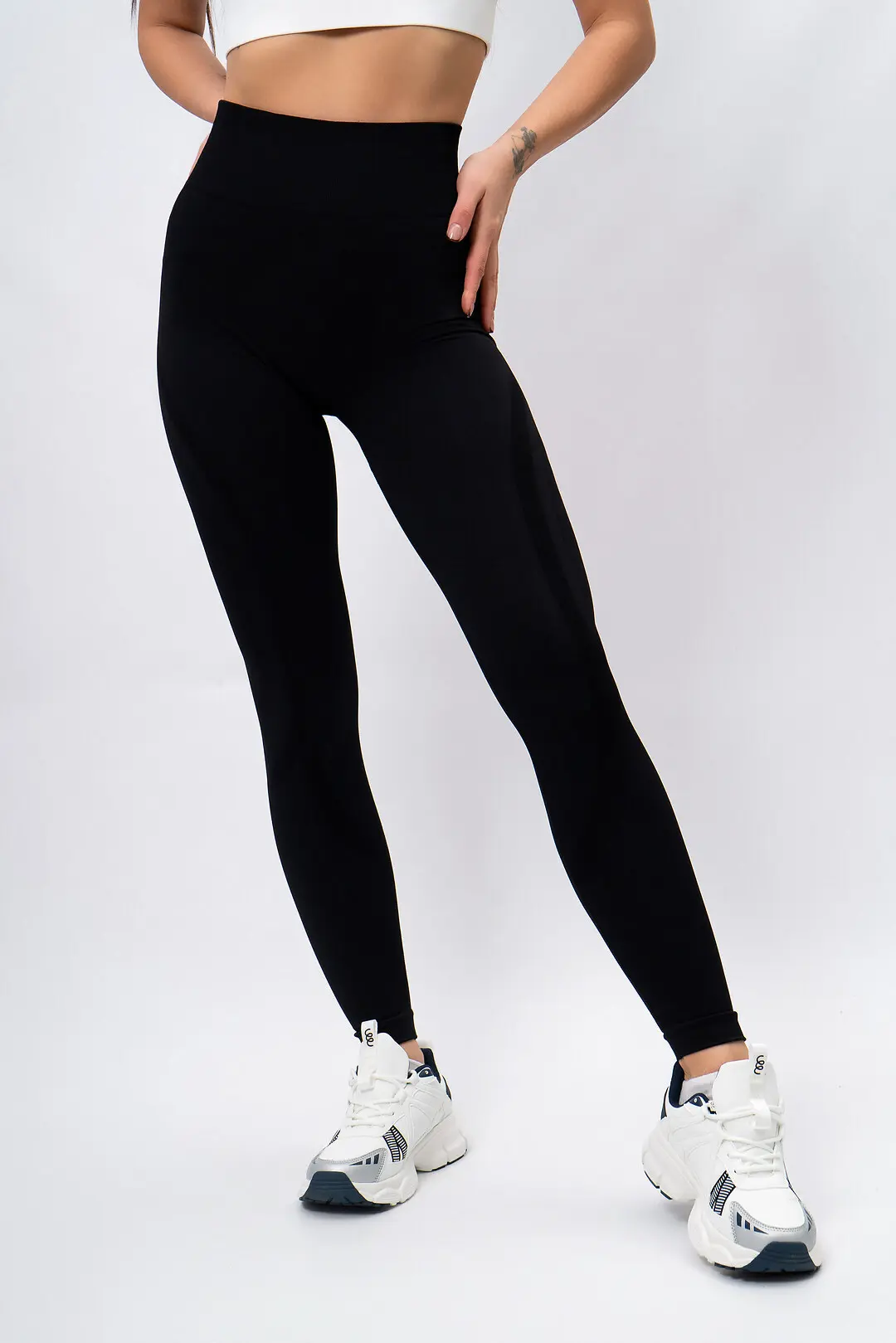 Легінси жіночі спортивні Where Uwear чорні