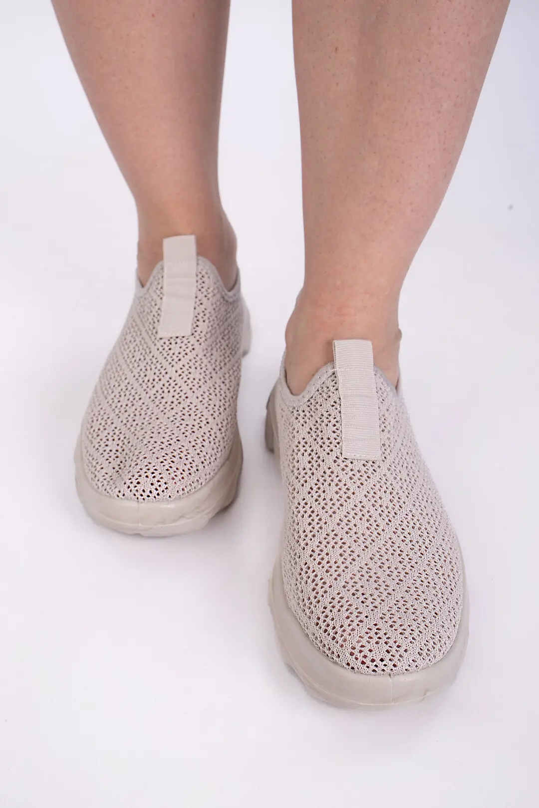 Сліпони жіночі Fashion бежеві