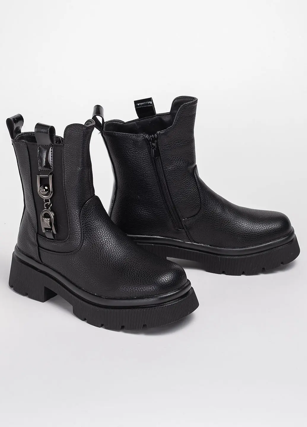 Черевики дитячі Fashion 8860-5A чорні зимові