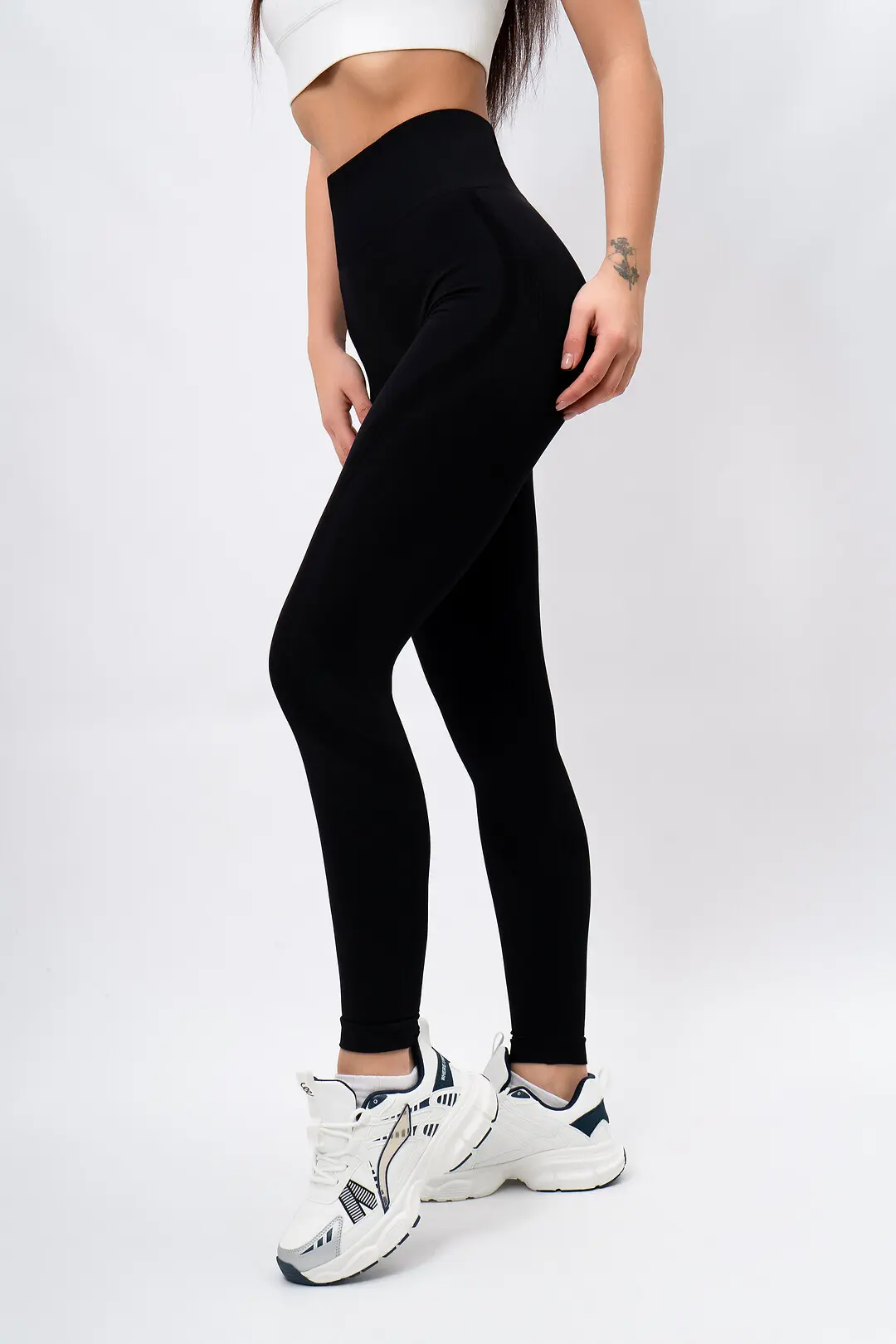 Легінси жіночі спортивні Where Uwear чорні