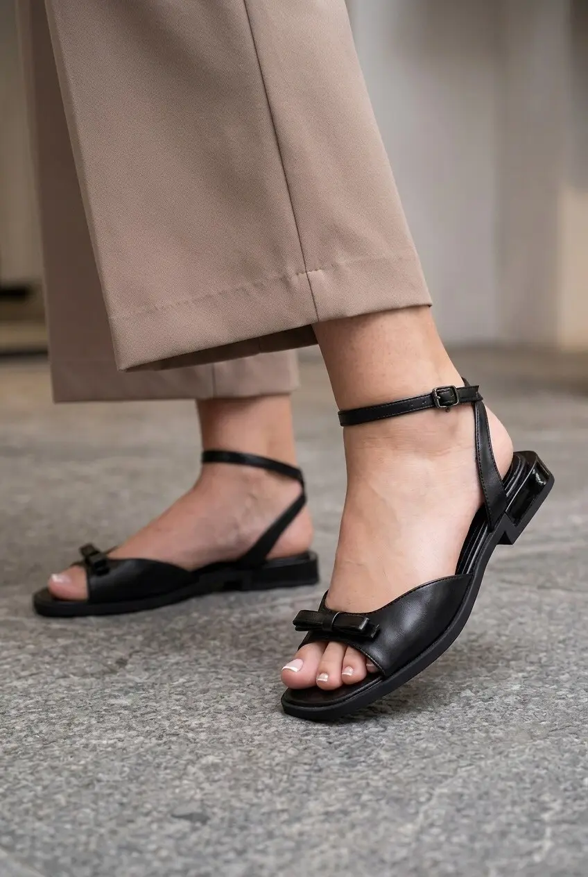 Босоніжки жіночі Where Uwear чорні