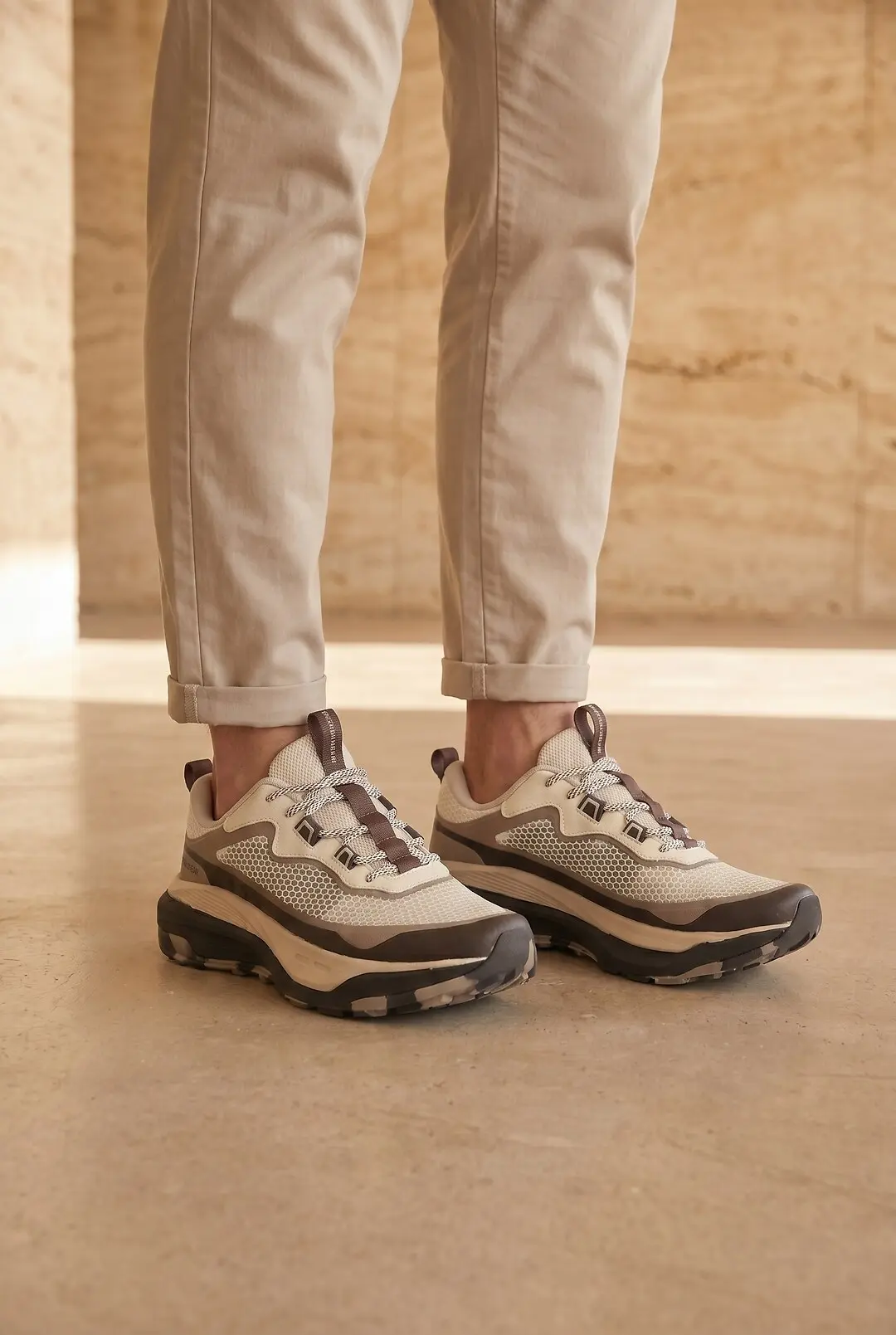 Кросівки чоловічі Where Uwear бежеві