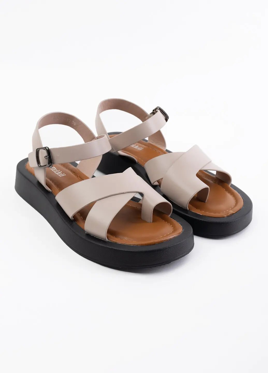 Босоніжки жіночі MeideLi W2260-13 бежеві