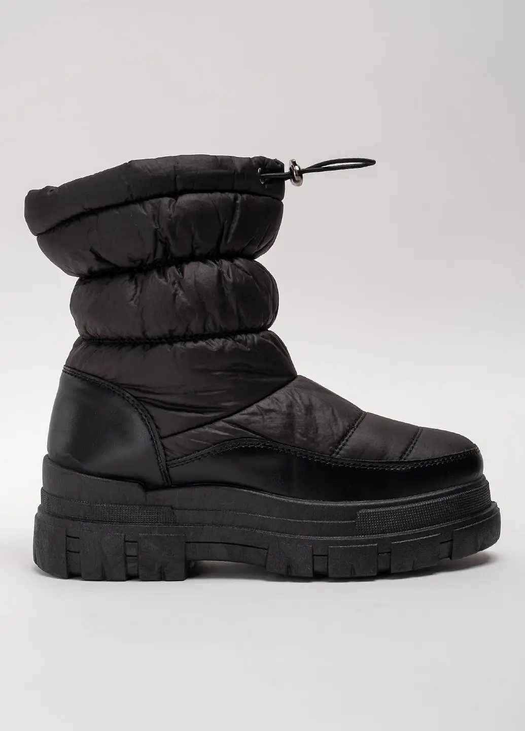 Дутики жіночі Fashion LJ-13(BLACK) чорні