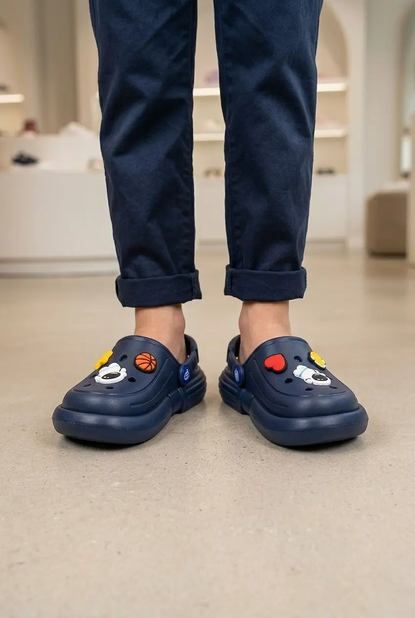 Крокси дитячі для хлопчика Fashion сині