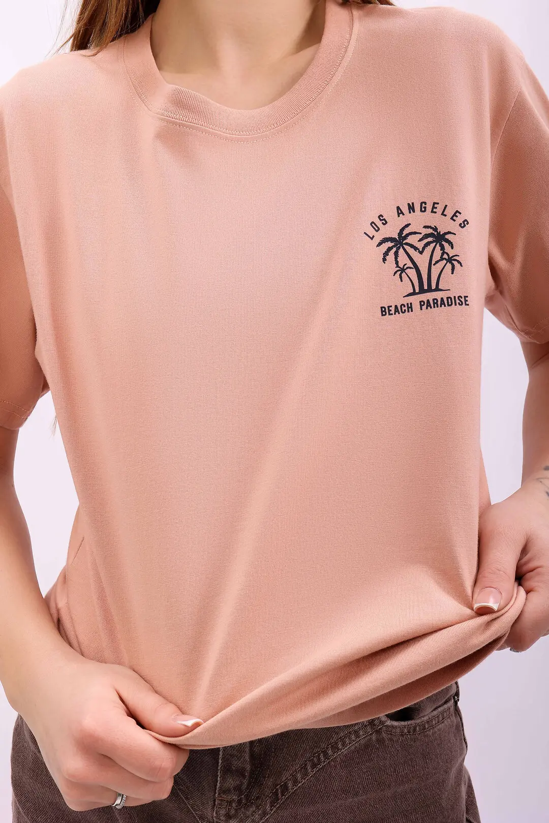 Футболка жіноча Where Uwear рожева