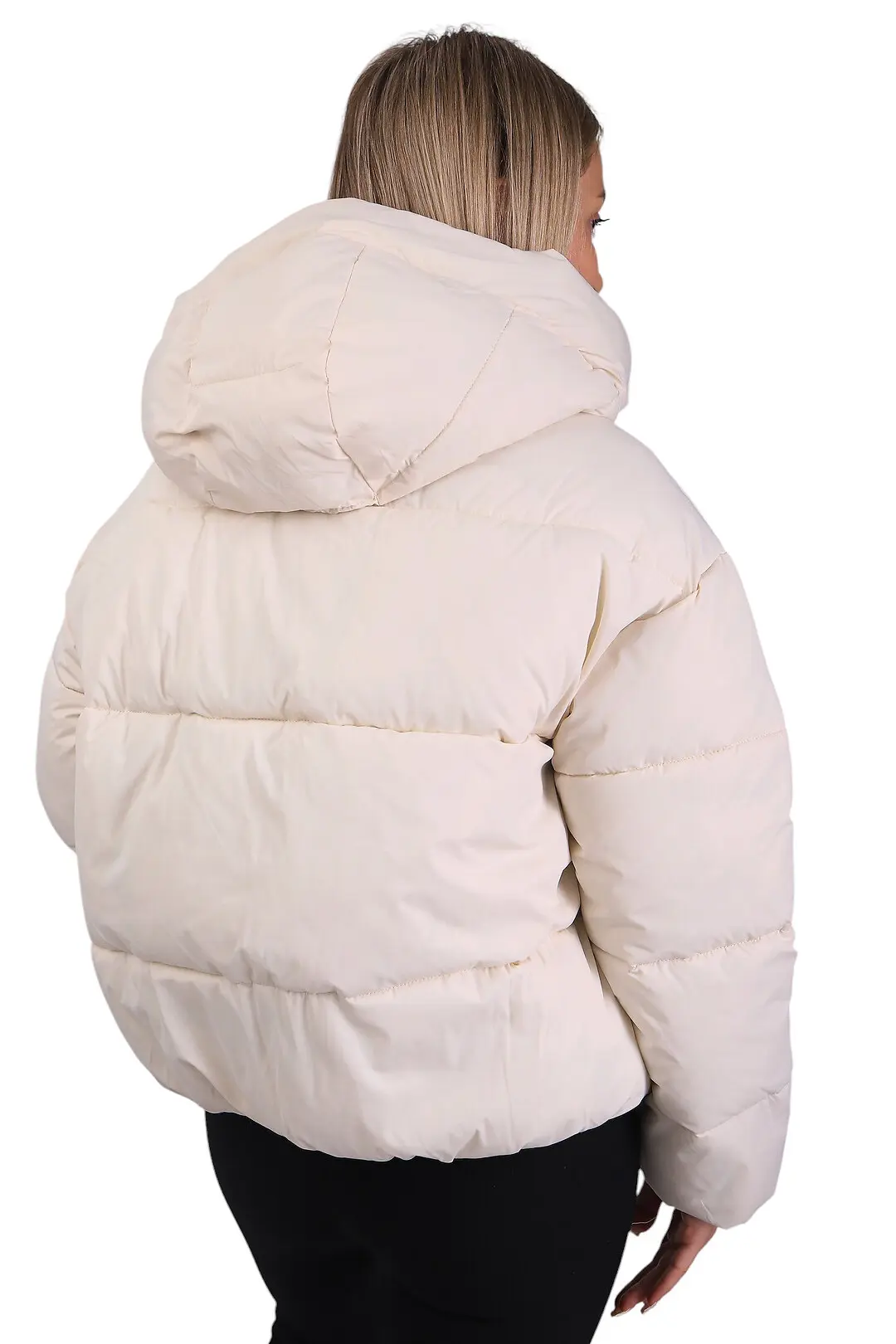 Куртка жіноча Where Uwear світлий бежевий з Плащівки