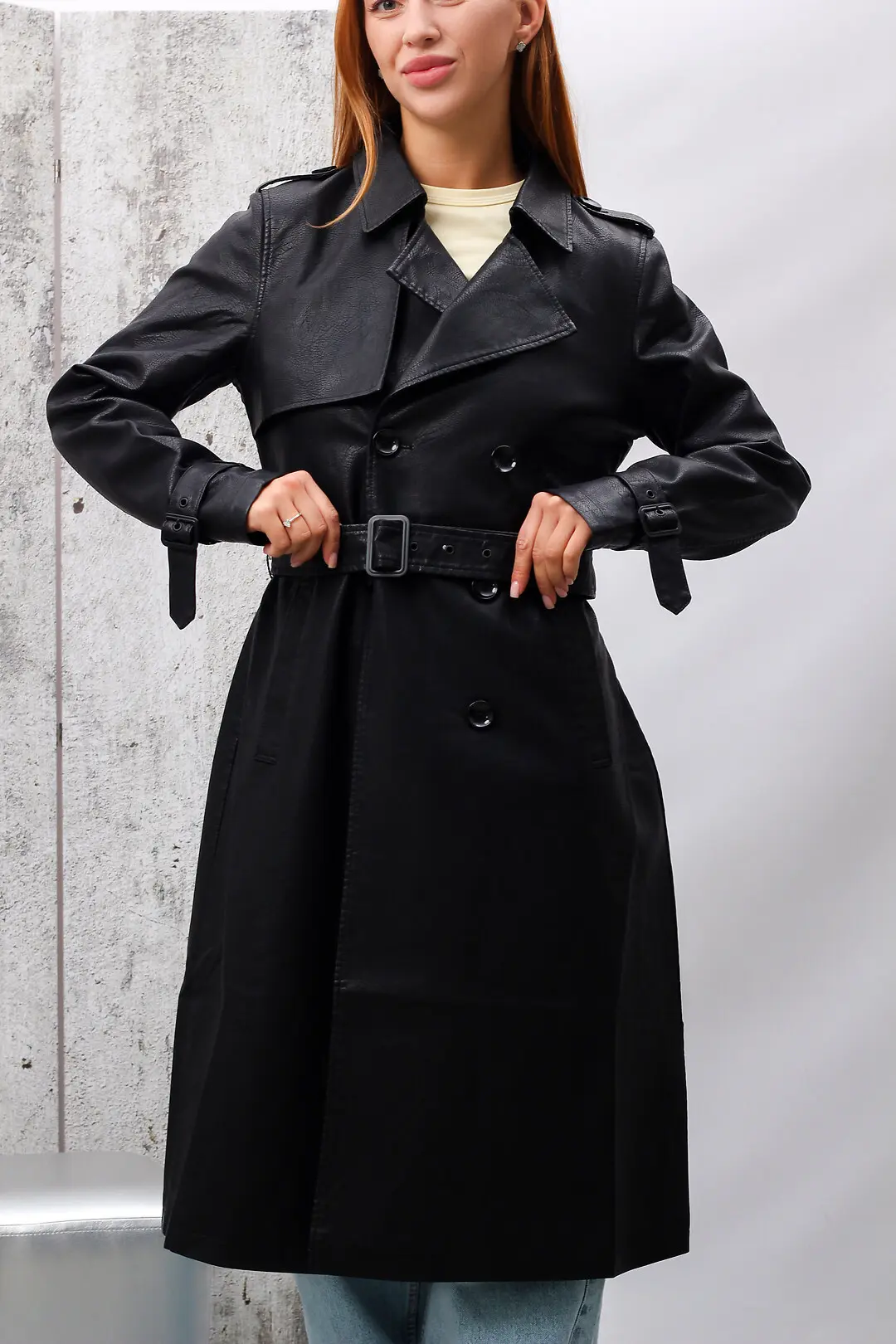 Пальто жіноче Fashion CK28 чорне