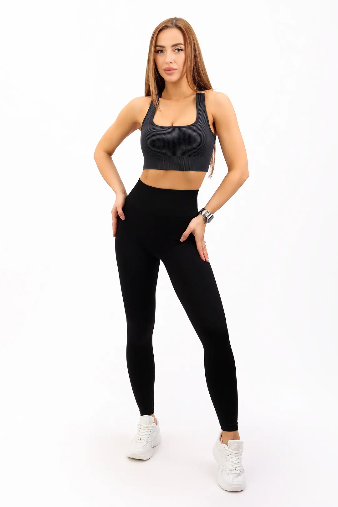 Лосини жіночі Where Uwear чорні Push-UP