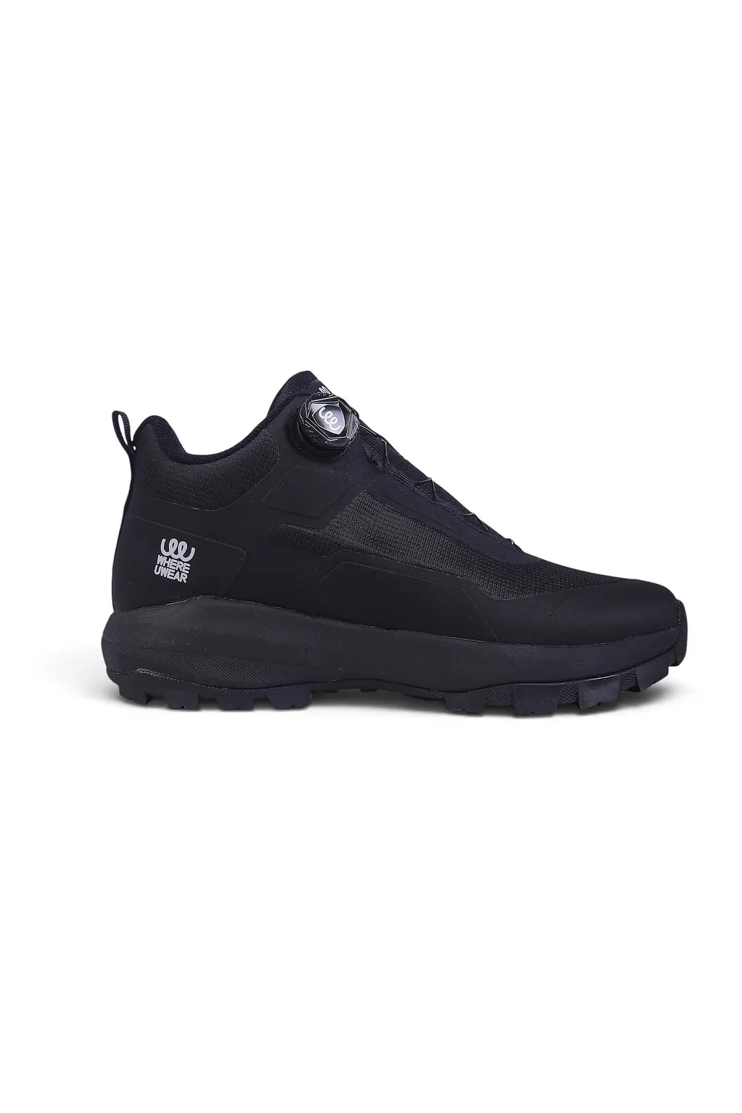 Кросівки чоловічі Where Uwear чорні з Еко-шкіри