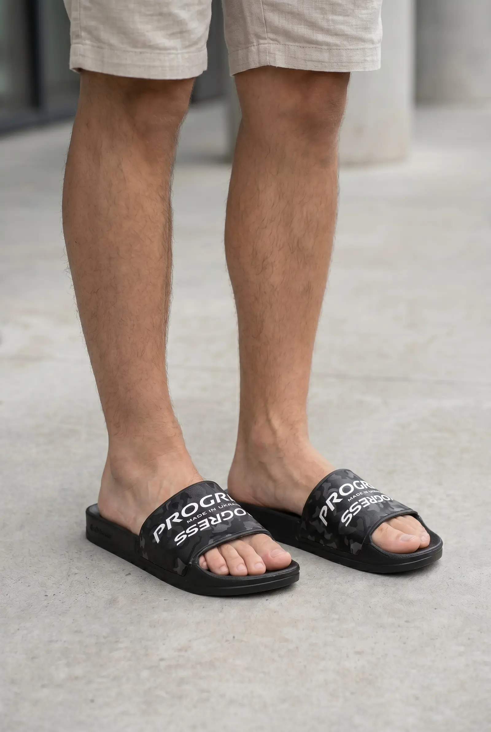 Шльопанці чоловічі Fashion чорні