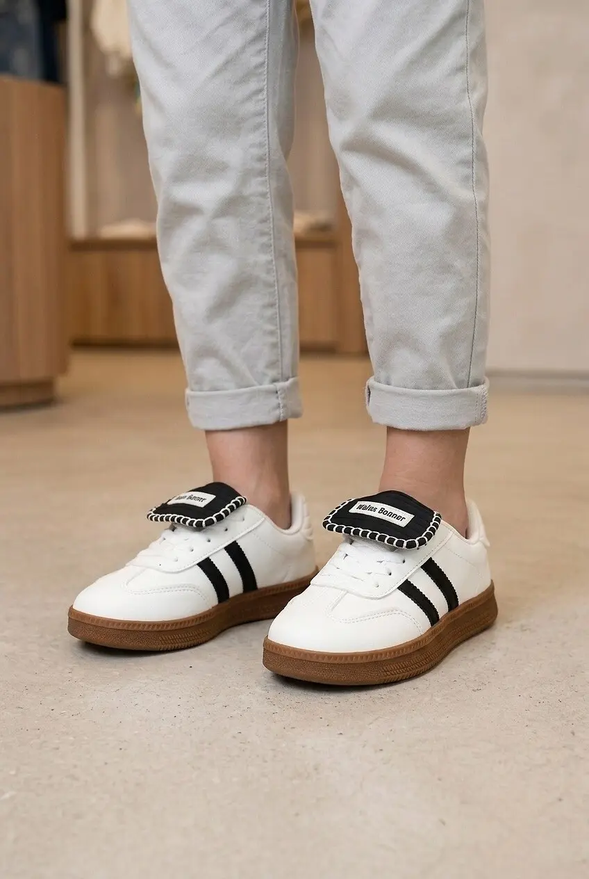 Кеди дитячі чоловічі Fashion білі з екошкіри