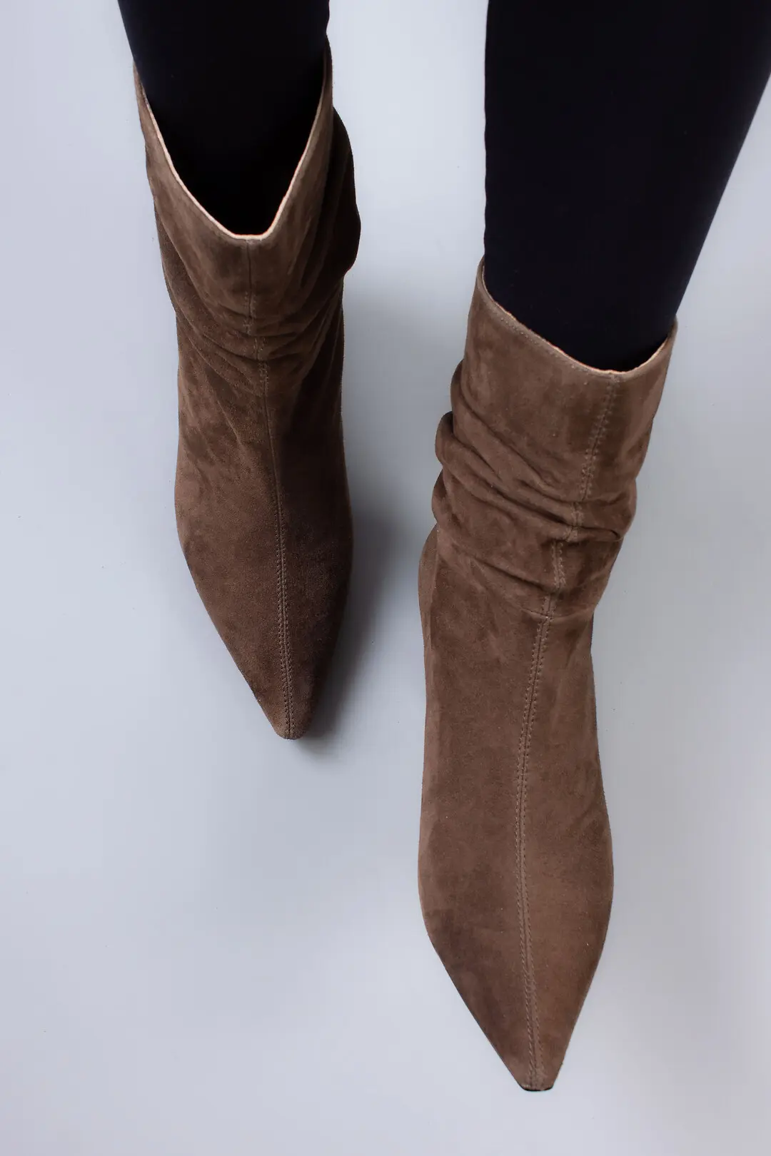 Черевики жіночі Where Uwear K522-602-2 натуральна замша коричневі
