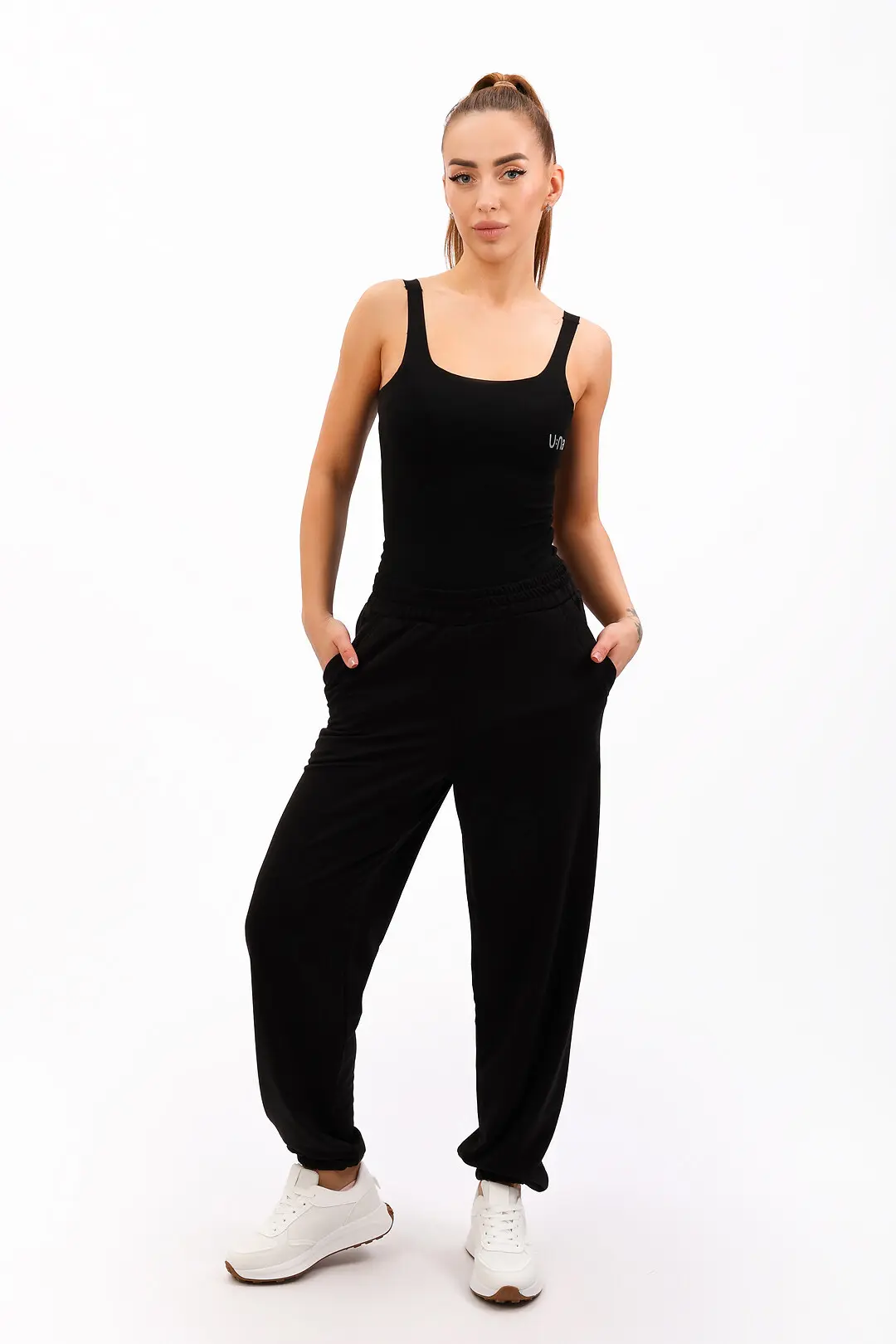 Штани жіночі спортивні Fashion чорні